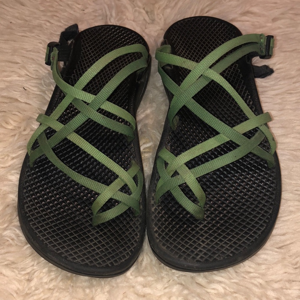 Chaco slip on sandals
